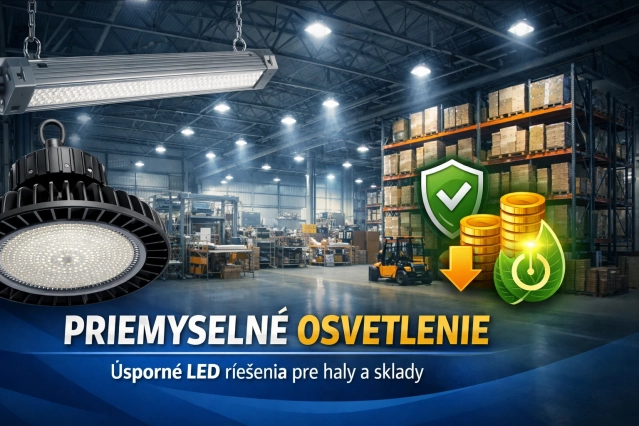 Priemyselné osvetlenie: Efektívne riešenie pre moderné prevádzky